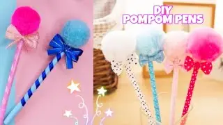 DIY craft pencile decoration l easy pop pop pencile topper l art and craft