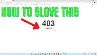 How to solve 403 error in website || 403 forbidden access to this resource on the server is denied!