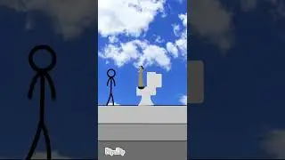 Skibidi toilet vs. stickman #skibiditoilet #skibidi_toilet #shorts