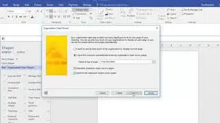 Visio Organization Chart