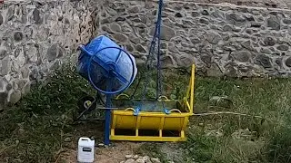 Making of Tub for Concrete, Companion for Handmade Crane  🏗️