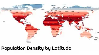 What is the Most Populated Degree of Latitude?