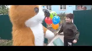 Ждали мишку, но пришёл рыжий кот! Поздравили Вову Бакурова с днём рождения!