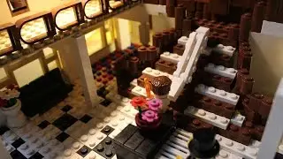 Lego Titanic D deck sinking