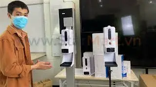Hướng Dẫn Lắp Đặt Máy Sát Khuẩn Tay Và Đo Nhiệt Độ Tự Động 2 Trong 1 - Sản phẩm từ StarDisplay.vn