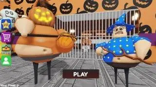 HALLOWEEN BARRY'S PRISON RUN! (Obby) New Update - Roblox Walkthrough FULL GAME 🎃🔥 #scaryobby #roblox