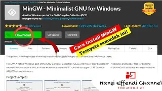 Cara Install MinGW di Windows 10