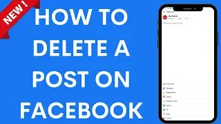 How to delete a post on facebook