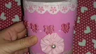 Como fazer um cofrinho reciclável