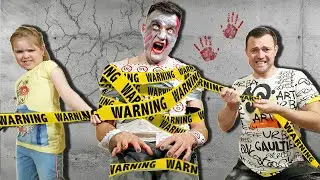 24 Hours SURVIVING in the Zombie Apocalypse! * 2 part *