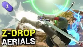 Z-Drop Aerial Tech in Smash Ultimate!