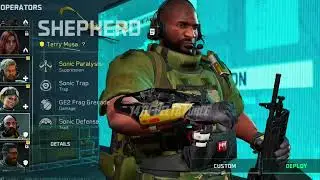 Operators in Delta Force Mobile FEATURING D-Wolf, Stinger, Luna, Shepherd etc. [Accordingly]