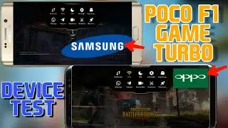 Poco F1 Game Turbo For Android | Device Test Samsung,Oppo | Best Game Booster For Android