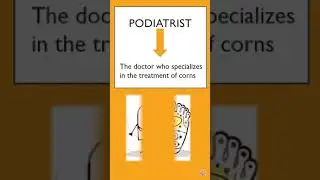Podiatrist: Medical Profession for English learners