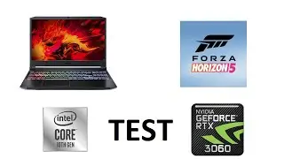 Acer Nitro 5 - Forza Horizon 5 - RTX 3060 - I7-10750H