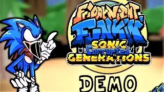 Friday Night Funkin' FNF Sonic Corrupted Generations Demo - GREEN HILLS