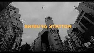 SHIBUYA STATION - 8K Monochrome