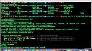 Dockerizing Cucumber-BDD and Ruby Friends