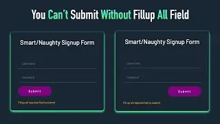 Must Watch the Demo! Creating a Clever and Playful Signup Form with HTML, CSS, and JavaScript