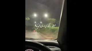 Let me down slowly | guzare tha jo lamha pyar ke | whatsapp status | urdu lyrics videos