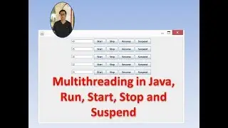 Illustrating the basics of running a Thread in Java