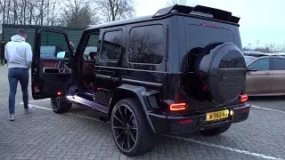 BRABUS 700 G63 4.0 BiTurbo V8 Widestar - Start Up & Accelerations!
