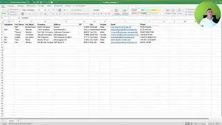 Tutorial: Excel VBA Skript mit ChatGPT erstellen - Excel Adresslisten bereinigen und formatieren