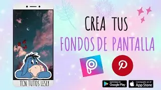 CREA tus FONDOS de PANTALLA desde tu celular / usando solo 2 app