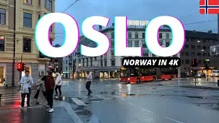 Oslo, Norway 🇳🇴- Summer Walk 2022 - 4K/60fps HDR - Walking Tour