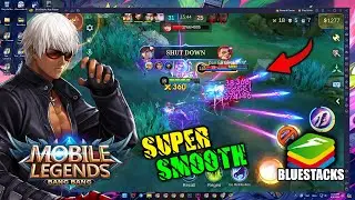 MOBILE LEGENDS PC EMULATOR 120 FPS (BlueStacks5) SUPER SMOOTH VIEW + 1ms Ping | MLBB