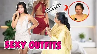 MY STRICT MOM REACTS TO MY SEXY OUTFITS !!☠️☠️ *Band Baj Gai *🩴