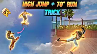SKATEBOARD 🛹 JUMP + 70° ANGLE RUN | TUTORIAL | TRENDING | GARENA FREEFIRE MAX