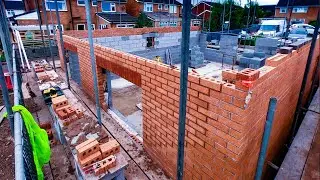 Bricklaying - More Progress on The New Homes - part 7