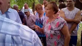 Собрание в Головановке по карьеру 27.07.2017