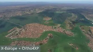 X-plane scenery comparison