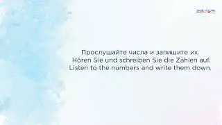 Russisch, Zahlen. Übung 4; Russian, numbers. Exercise 4; Числительные на русском. Упражнение 4
