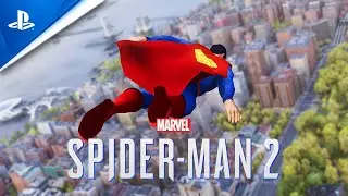 No Superman game? No Problem - Spider-Man 2 PC MOD Flying as Superman