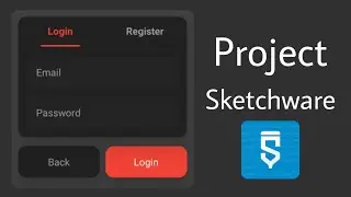 Login UI Design Free Project in 7 Day /Sketchware / Hurry up