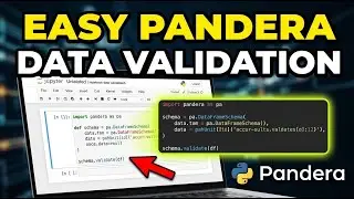 How to verify Python dataframes with Pandera schema validation - Easy Tutorial