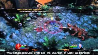 Lara Croft and the Guardian of Light Walkthrough - The Temple Grounds Part 1