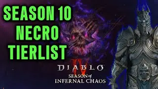 Necromancer S10 FINAL TIER LIST | Best Endgame Builds Ranked (Diablo 4 Season 10 – SKULM) 