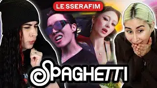 LE SSERAFIM 'SPAGHETTI' MV (FIRST TIME REACTING TO j-hope of BTS)!! (르세라핌)