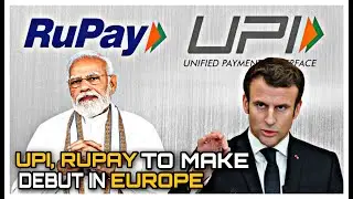 France and UPI - Two Worlds on One Card || The UPI and RuPay card accepted in France || #india