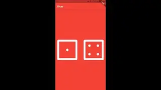 Flutter DiceApp - Random Math Number | Flutter Beginner |