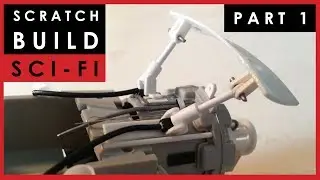 Scale model science fiction ship scratch build -  Part 1