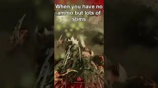 When you have no ammo but full stims #helldivers2
