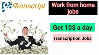 Work from home jobs 2021 || Earn money daily || Transcription work from home Jobs 2021