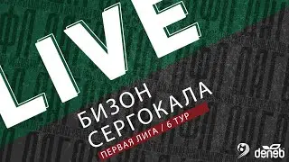 БИЗОН - СЕРГОКАЛА. 6-й тур Первой лиги Денеб ЛФЛ Дагестана 2023/2024 гг. Зона Б.