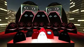 GIANT TV AND BIG NEON ANGRY MUNCI is After Me in GMod - Can I Escape the Madness?