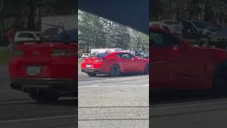 Camaro zl1 burnout